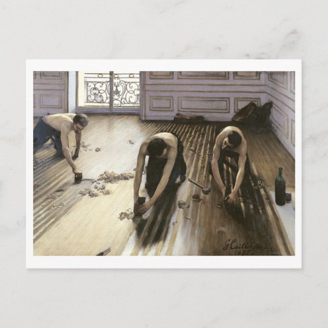 Postal The Parquet Planers, 1875 (Anverso)