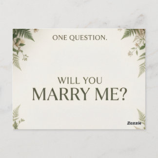 Postal The Place Where Forever Begins Romantic Proposal