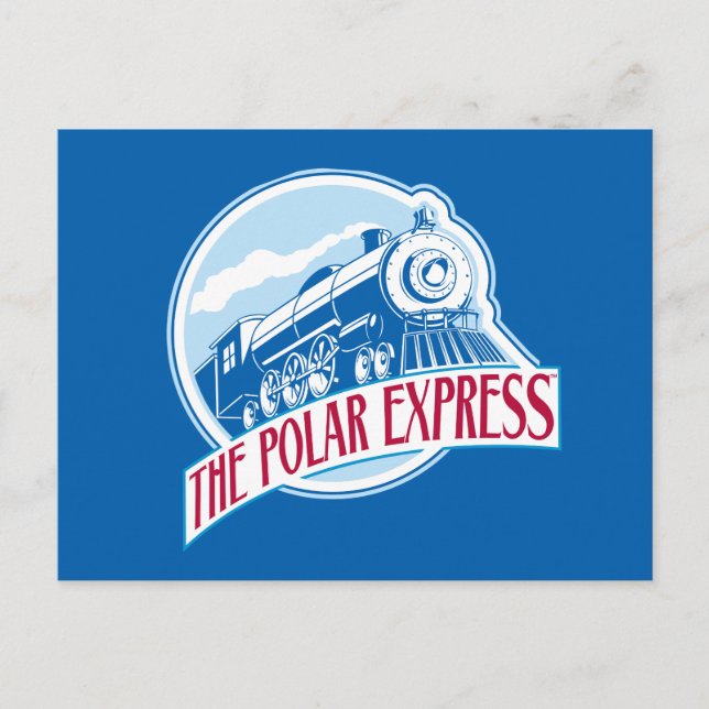 Postal The Polar Express | Insignia de Trenes (Anverso)
