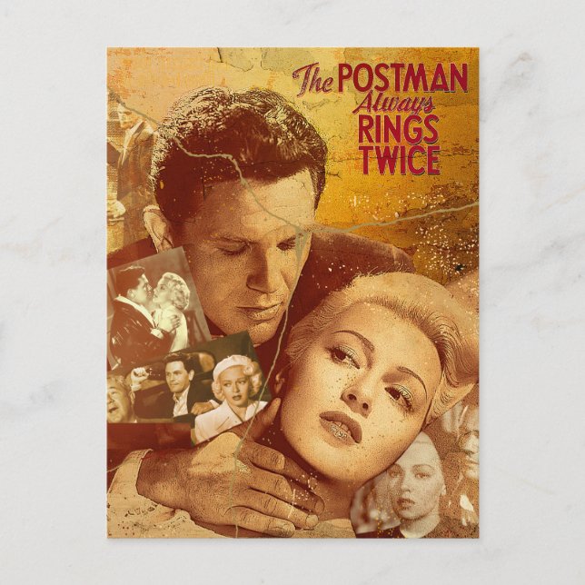 Postal The Postman & Cora Smith (Anverso)