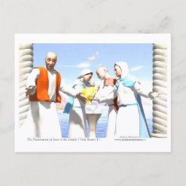 Postal The Presentation of Jesus in the Temple