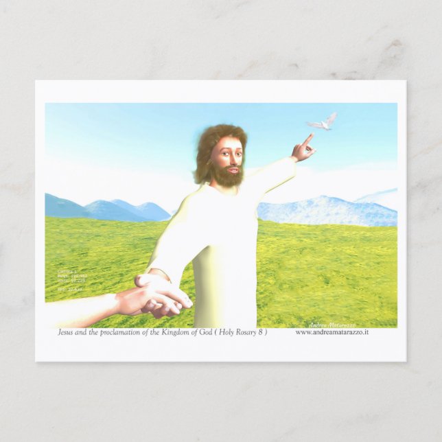 Postal The proclamation of the Kingdom of God (Anverso)
