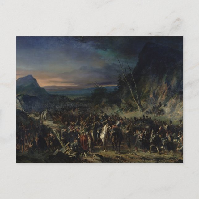 Postal The Ravine, Campaña de 1809, 1843 (Anverso)