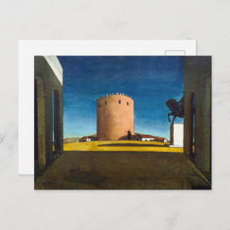Postal The Red Tower | Giorgio de Chirico |