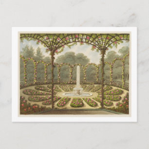 Postal The Rosary at Ashridge, pub. por J. Taylor, 1816 (