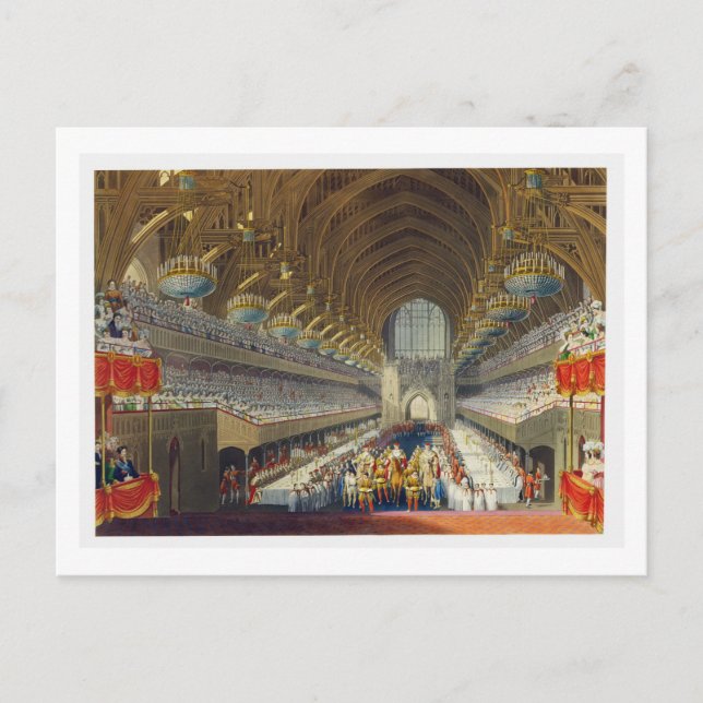 Postal The Royal Banquet, First Course, de un paquete de  (Anverso)