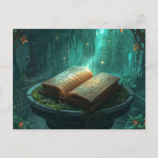 Postal The Sacred Book of Moss and Magic