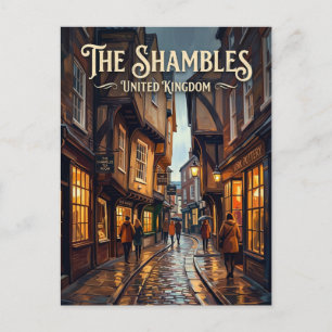 Postal The Shambles Reino Unido
