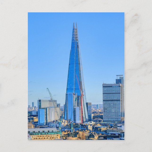 Postal The Shard, London UK Postcard (Anverso)