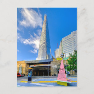 Postal The Shard, London UK Postcard