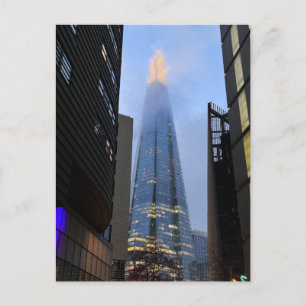 Postal The Shard, London UK Postcard