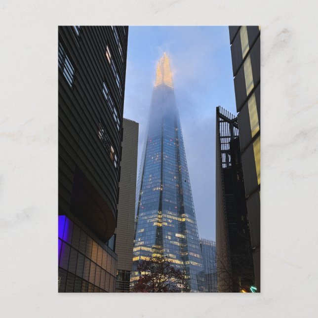 Postal The Shard, London UK Postcard (Anverso)
