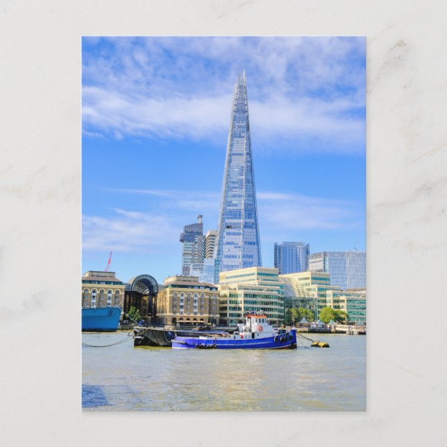 Postal The Shard, London UK Postcard (Anverso)