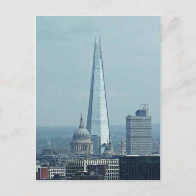 Postal The Shard, Londres (Anverso)