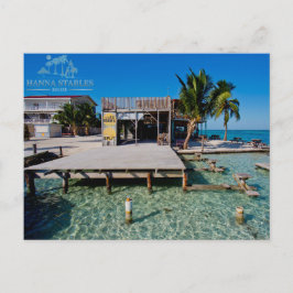 Postal The Split at Caye Caulker, Belize