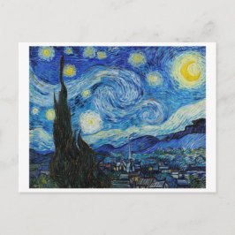 POSTAL "THE STARY NIGHT" 1889 DE VINCENT VAN GOGH