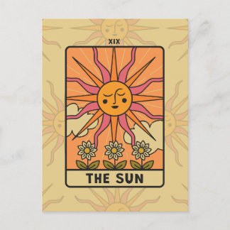 Postal The Sun - Tarot