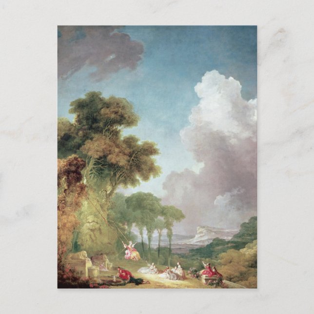 Postal The Swing, c.1765 (Anverso)
