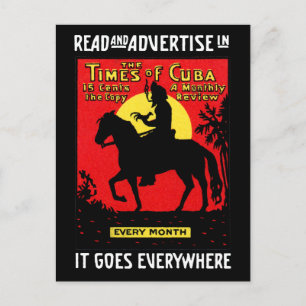 Postal The Times of Cuba de 1920