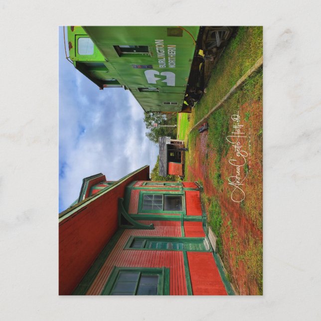Postal The Train Station  (Anverso)