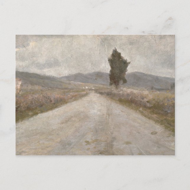 Postal The Tuscan Road, c.1899 (a bordo) (Anverso)