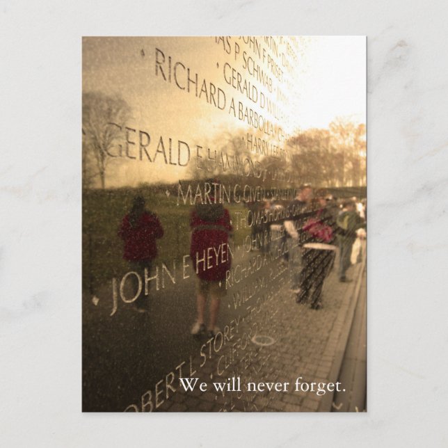 Postal The Wall - Memorial Day Weekend Edition (Anverso)