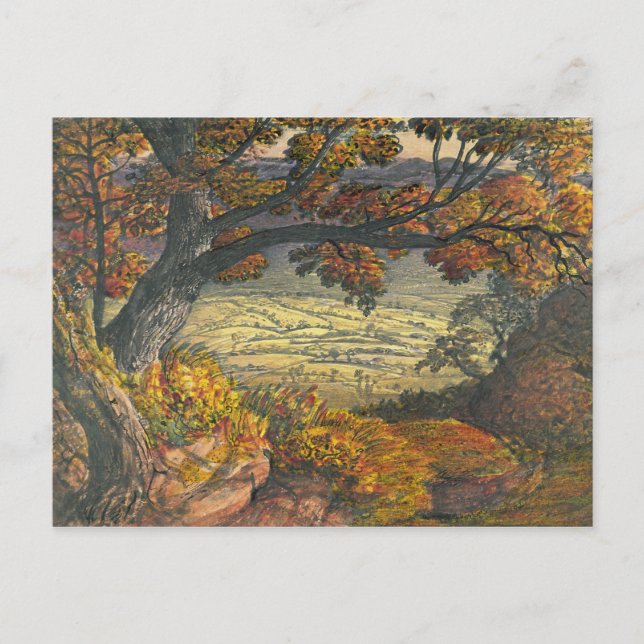 Postal The Weald of Kent, c.1827-28 (p/c y gouache en la  (Anverso)