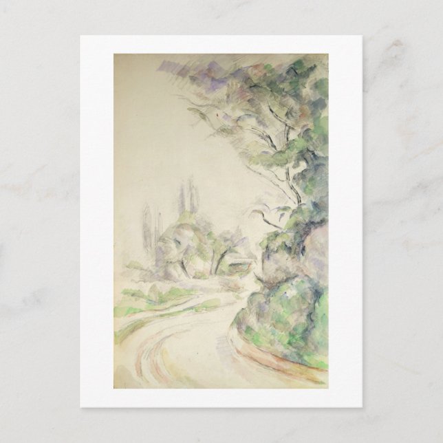 Postal The Winding Road, c.1900-06 (p/c sobre papel) (Anverso)