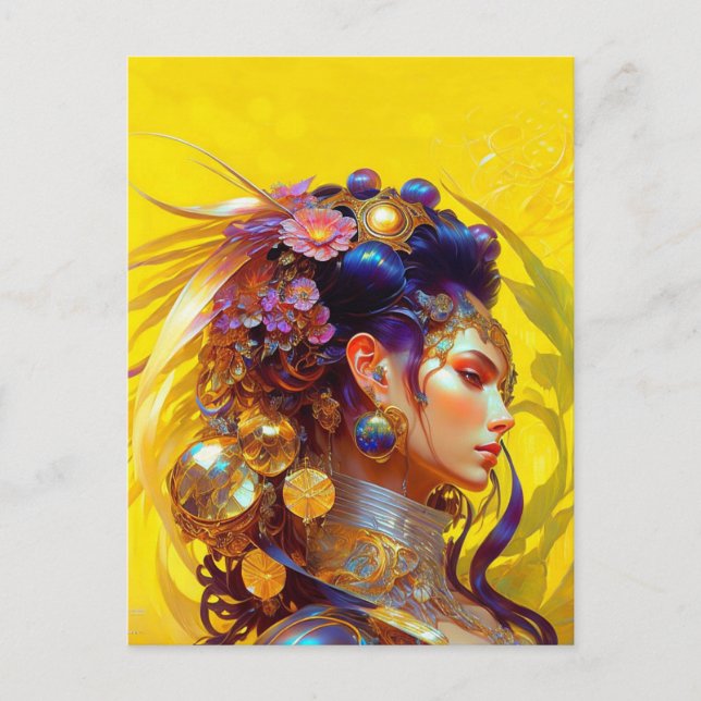 Postal the woman (Anverso)