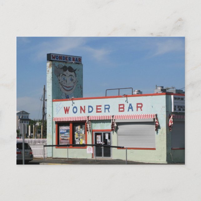 Postal The Wonder Bar / Tillie, Asbury Park, NJ (Anverso)