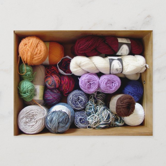 Postal The Yarn Collector's Box (Anverso)