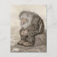Theodor Kittelsen Troll se pregunta cómo de antigu