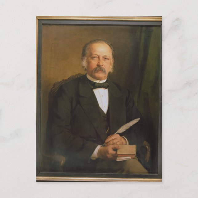 Postal Theodore Fontane, 1883 (Anverso)