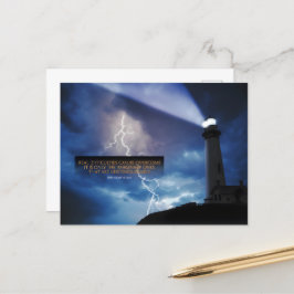 Postal Theodore N. Vail Cita Inspiradora "Superada"