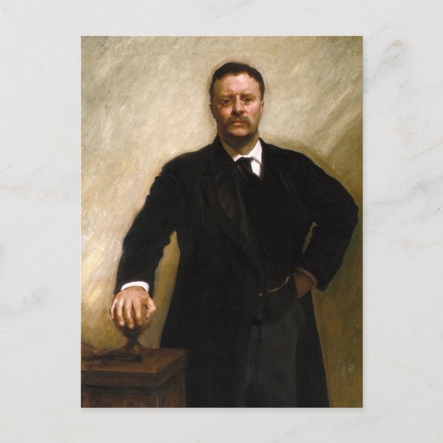 Postal Theodore Roosevelt (Anverso)