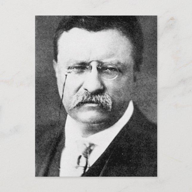 Postal Theodore Roosevelt (Anverso)