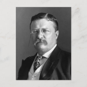 Postal Theodore Roosevelt Teddy Presidente Republicano