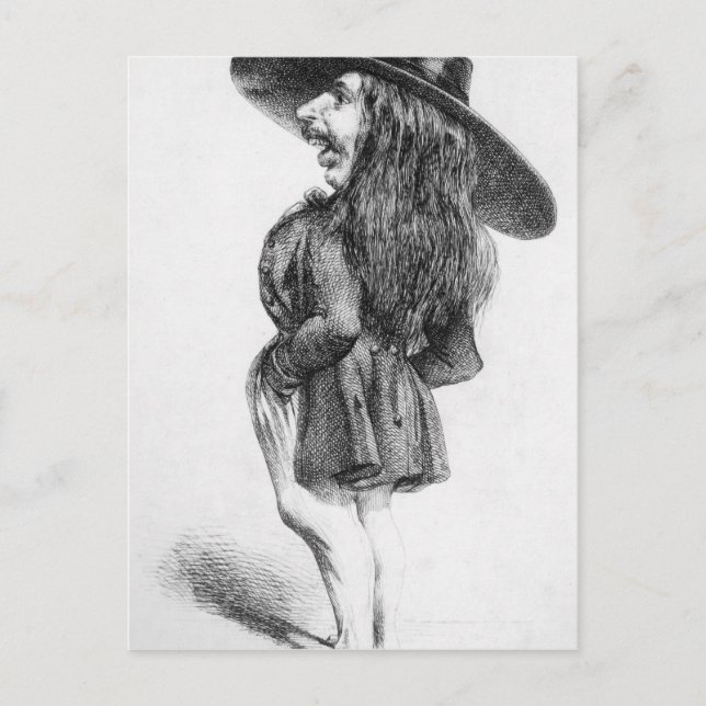 Postal Theophile Gautier (Anverso)