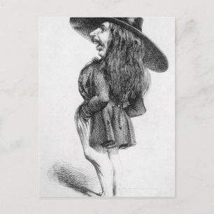 Postal Theophile Gautier
