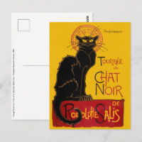 Theophile Steinlen - Le Chat Noir Vintage