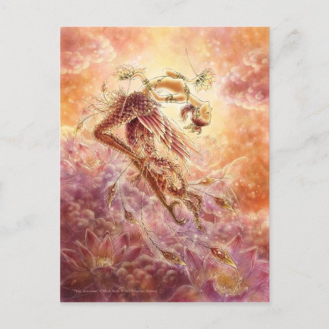 Postal Thep Kinnaree Postcard (Anverso)