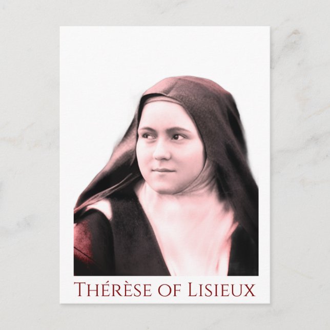 Postal Thérèse of Lisieux (c. 1890s) (Anverso)