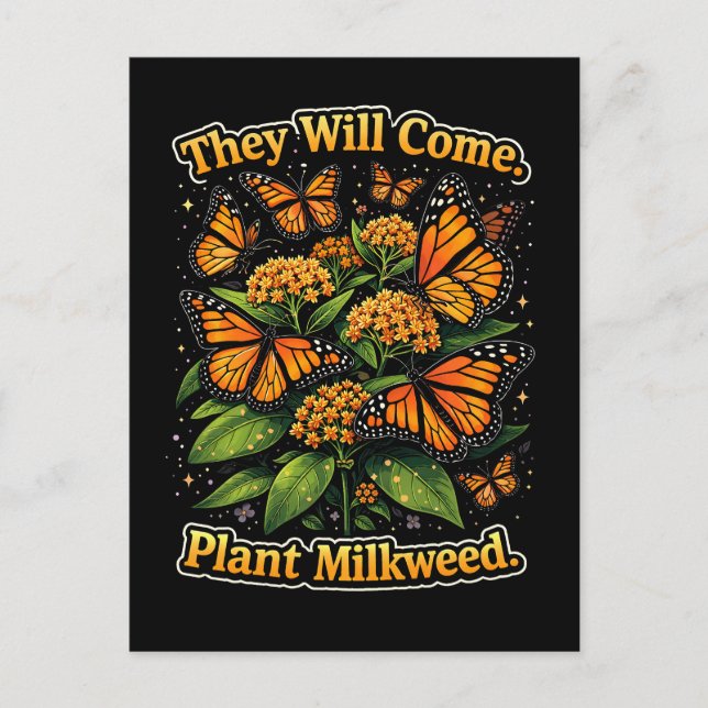 Postal They Will Come (Anverso)