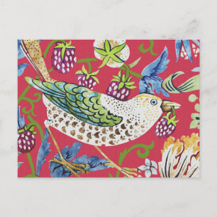 Postal Thief de fresa William Morris