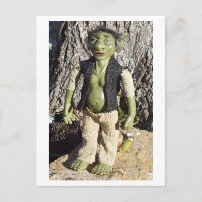 Postal Thistle the Troll (Anverso)