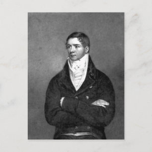 Postal Thomas Belcher, grabado por Charles Turner, 1814