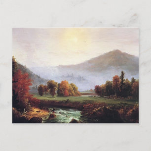 Postal Thomas Cole - Nieve De La Mañana En Plymouth