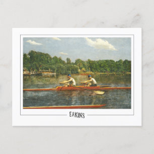 Postal Thomas Eakins #3 - Postcard Bella Artes
