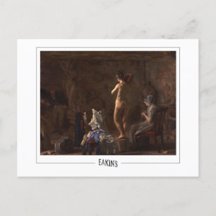 Postal Thomas Eakins #6 - Postcard Bella Artes