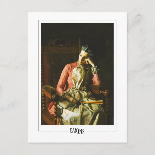 Postal Thomas Eakins #8 - Postcard Bella Artes (Anverso)